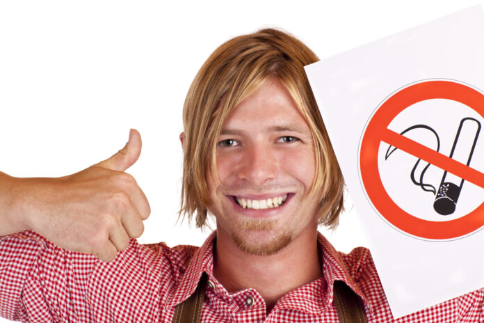 happy non-smoker